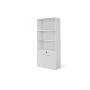 ARMARIO CON PUERTAS BAJAS 195 X 45 X 90 cm. BLANCO MODELO TENDENCIES OFITRES